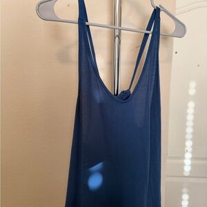 Treasure & Bond Navy Blue Top